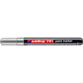 Lakkmarker, 1-2 mm, EDDING "791", ezüst