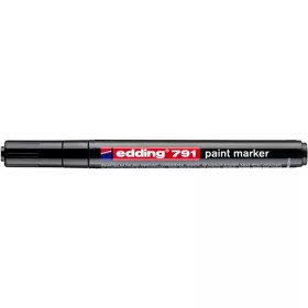 Lakkmarker, 1-2 mm, EDDING "791", fekete