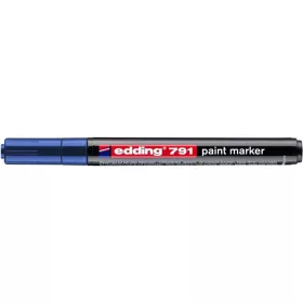 Lakkmarker, 1-2 mm, EDDING "791", kék
