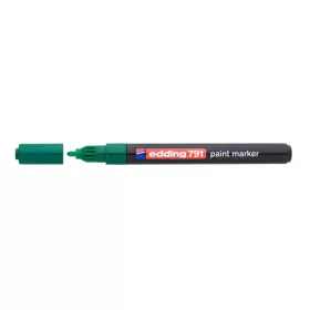 Lakkmarker, 1-2 mm, EDDING "791", zöld