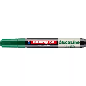 Lakkmarker, 2-3 mm, EDDING "50", zöld