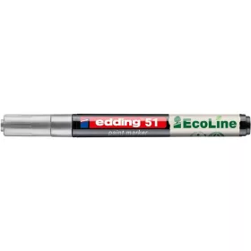 Lakkmarker, 1-2 mm, EDDING "51", ezüst