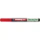 Lakkmarker, 1-2 mm, EDDING "51", piros