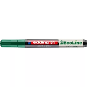 Lakkmarker, 1-2 mm, EDDING "51", zöld