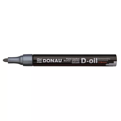 Lakkmarker, 2,8 mm, M, DONAU "D-oil", ezüst
