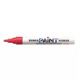 Lakkmarker, 3 mm, ZEBRA "Paint marker", piros