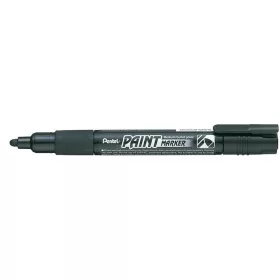Lakkmarker, 2 mm, kúpos, PENTEL "MMP20", fekete