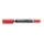 Alkoholos marker, 0,6/1,5 mm, kúpos, kétvégű, STAEDTLER "Lumocolor® duo 348", piros