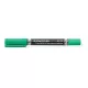 Alkoholos marker, 0,6/1,5 mm, kúpos, kétvégű, STAEDTLER "Lumocolor® duo 348", zöld