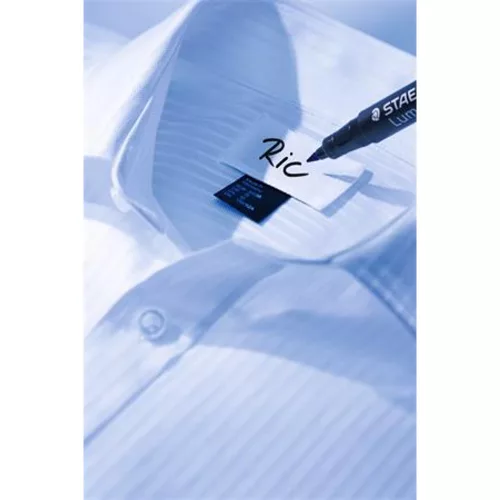 Textil jelölő alkoholos marker, 0,6 mm, kúpos, STAEDTLER "Lumocolor® laundry 319 LM", fekete