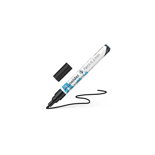 Dekormarker, akril, 2 mm, SCHNEIDER "Paint-It 310", fekete