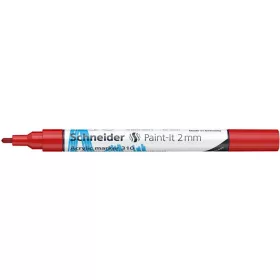   Dekormarker, akril, 2 mm, SCHNEIDER "Paint-It 310", piros