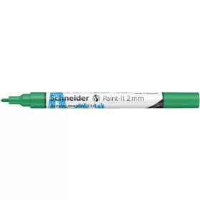   Dekormarker, akril, 2 mm, SCHNEIDER "Paint-It 310", zöld