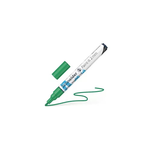Dekormarker, akril, 2 mm, SCHNEIDER "Paint-It 310", zöld
