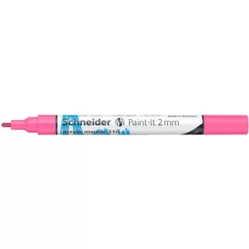   Dekormarker, akril, 2 mm, SCHNEIDER "Paint-It 310", rózsaszín
