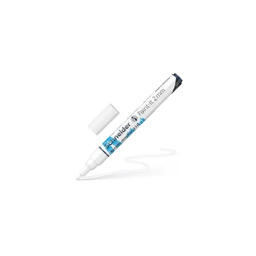 Dekormarker, akril, 2 mm, SCHNEIDER "Paint-It 310", fehér