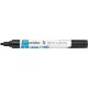 Dekormarker, akril, 4 mm, SCHNEIDER "Paint-It 320", fekete