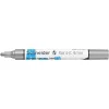 Dekormarker, akril, 4 mm, SCHNEIDER "Paint-It 320", ezüst