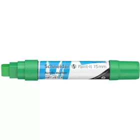   Dekormarker, akril, 15 mm, SCHNEIDER "Paint-It 330", zöld