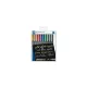 Dekormarker, 1-6 mm, kúpos, STAEDTLER "8321", 10 különböző metál szín