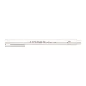   Dekormarker, 1-2 mm, kúpos, STAEDTLER "8323", fehér