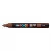 Dekormarker, 0,9-1,3 mm, UNI "Posca PC-3M", barna
