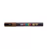 Dekormarker, 0,9-1,3 mm, UNI "Posca PC-3M", barna