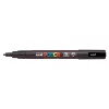 Dekormarker, 0,9-1,3 mm, UNI "Posca PC-3M", fekete