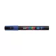 Dekormarker, 0,9-1,3 mm, UNI "Posca PC-3M", kék