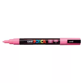   Dekormarker, 0,9-1,3 mm, UNI "Posca PC-3M", rózsaszín