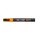 Dekormarker, 0,9-1,3 mm, UNI "Posca PC-3M", ragyogó sárga