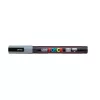 Dekormarker, 0,9-1,3 mm, UNI "Posca PC-3M", szürke