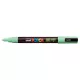 Dekormarker, 0,9-1,3 mm, UNI "Posca PC-3M", világoszöld