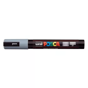   Dekormarker, 1,8-2,5 mm, UNI "Posca PC-5M", szürke