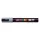 Dekormarker, 1,8-2,5 mm, UNI "Posca PC-5M", szürke