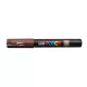 Dekormarker, 0,7-1,0 mm, UNI "Posca PC-1M", barna