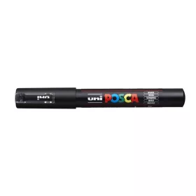 Dekormarker, 0,7-1,0 mm, UNI "Posca PC-1M", fekete