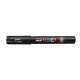 Dekormarker, 0,7-1,0 mm, UNI "Posca PC-1M", fekete