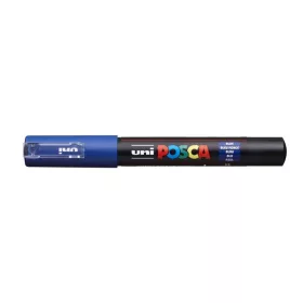 Dekormarker, 0,7-1,0 mm, UNI "Posca PC-1M", kék