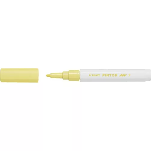 Dekormarker, 1 mm, PILOT "Pintor F", fehér