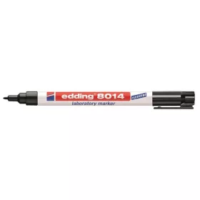   Laboratóriumi marker, 1 mm, kúpos, EDDING "8014", fekete