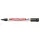 Laboratóriumi marker, 1 mm, kúpos, EDDING "8014", fekete