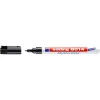 Laboratóriumi marker, 1 mm, kúpos, EDDING "8014", fekete