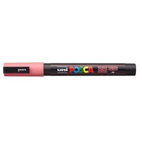 Dekormarker, 0,9-1,3 mm, UNI "Posca PC-3M", korall