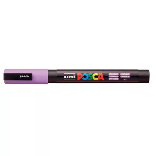 Dekormarker, 0,9-1,3 mm, UNI "Posca PC-3M", levendula