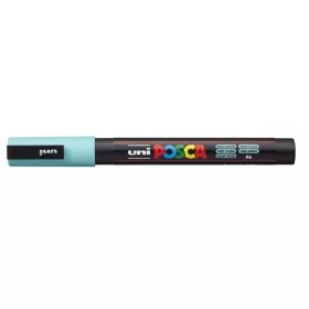   Dekormarker, 0,9-1,3 mm, UNI "Posca PC-3M", tengerzöld