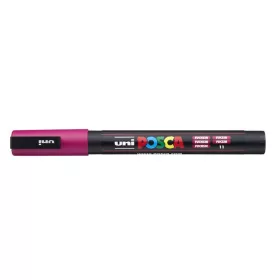   Dekormarker, 0,9-1,3 mm, UNI "Posca PC-3M", fukszia