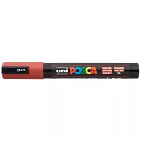   Dekormarker, 1,8-2,5 mm, UNI "Posca PC-5M", rubin vörös