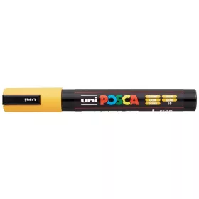 Dekormarker, 1,8-2,5 mm, UNI "Posca PC-5M", okker
