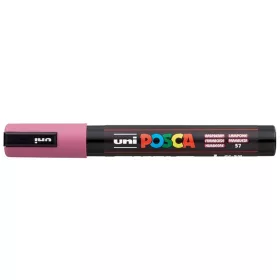 Dekormarker, 1,8-2,5 mm, UNI "Posca PC-5M", málna